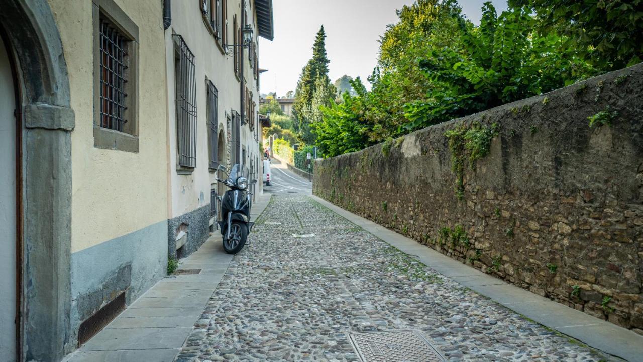 Splendida Vista Su Citta Alta Bérgamo Exterior foto